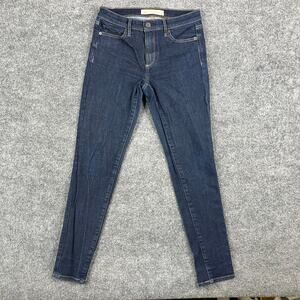 GAP 1969 Jeans Womens Size 27R Blue True Skinny Ankle Stretch‎ Denim Mid Rise